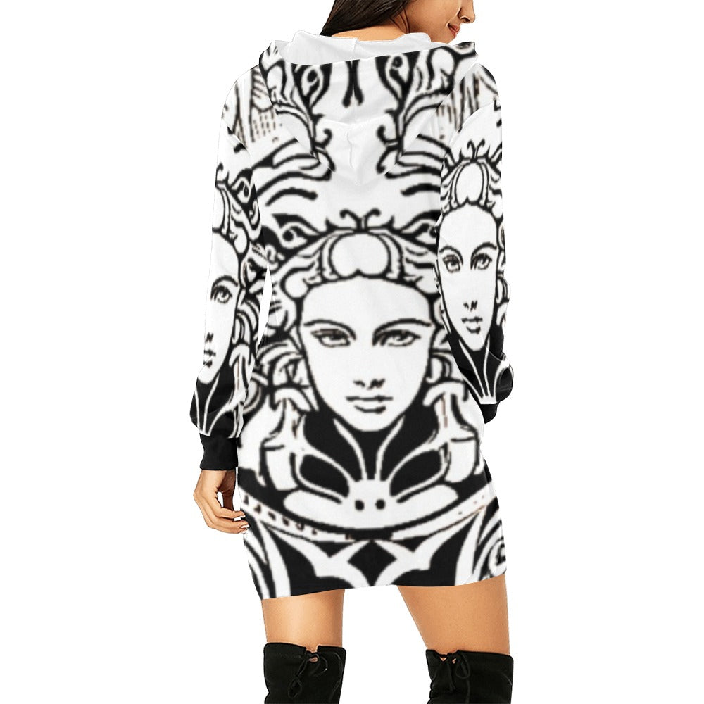 imageedit_18_6611779299-removebg-preview Women's All Over Print Hoodie Mini Dress(Model H27)